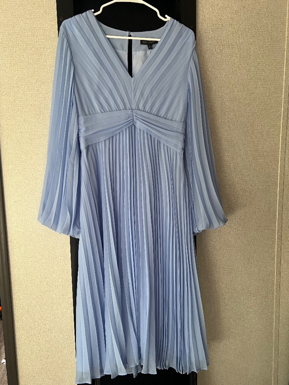 Blue Chiffon Banana Republic Dress